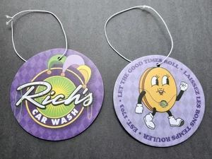 12 Lil Homie Lufterfrischer zum Aufhängen Clean Rick's Car Wash Player OG Purple Fresh - Bild 1 von 3