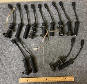 Menge 13 Shure Schwanenhals Kondensator Mikrofone mit Windschutz (wie besehen) - Bild 1 von 8