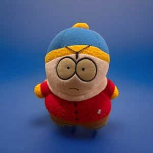 1998 South Park CARTMAN 8" Bean Bag Plush Figure Fun 4 All Comedy Central - Picture 1 of 11