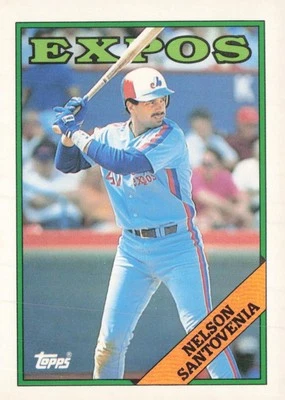1988 Topps Traded #102T Nelson Santovenia - Image 1 of 2
