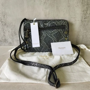 NWT Hammitt Nash Small After Dark Snake Crossbody Bag with Dustbag Strap - Picture 1 of 13