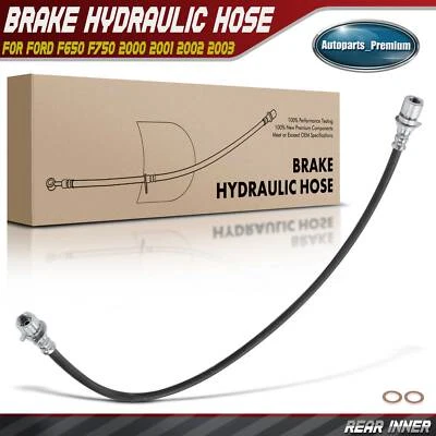 Manguera hidráulica freno interior trasero izquierdo izquierdo derecho derecho derecho para Ford F650 F750 2000-2003 Foto 1 de 4