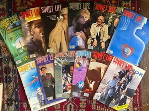 SOVIET LIFE MAGAZINE - All 12 Issues from 1987 Jan.-Dec. - EX - Picture 1 of 13