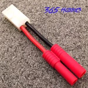 Male HXT 4.0mm to Female Tamiya Connector Adapter Turnigy LiPO 4mm 4.0 mm 4 - Picture 1 of 6
