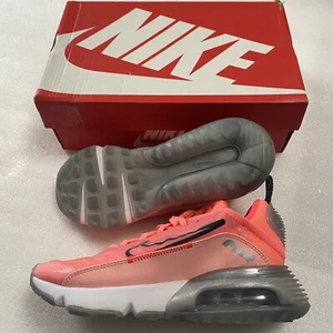 Nike Air Max 2090 Womens US 5 Youth 3.5 Lava Black Crimson New in Box $150 MSRP - Picture 1 of 12