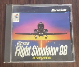 1997 Microsoft Flight Simulator 98 As Real As It Gets 95 Windows PC + Key Gebraucht - Bild 1 von 3