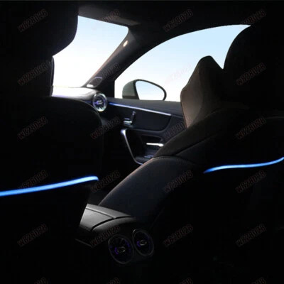 Luz ambiental del respaldo del asiento 64 colores para Mercedes Benz Clase A W177 2019-2022 Foto 1 de 4