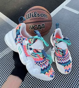 Adidas Trae Young 1 Tie-Dye MultiColor Aztec (GY0295) Basketball - Mens size 13 - Picture 1 of 7