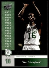 2008-09 Upper Deck Dynasty Boston Celtics Tom Sanders Boston Celtics #BOS-10