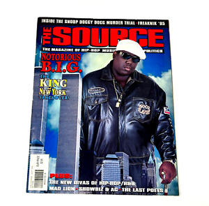 The Source Magazine #70 July 1995 Notorious BIG Snoop Dogg Murder Trial Mad Lion