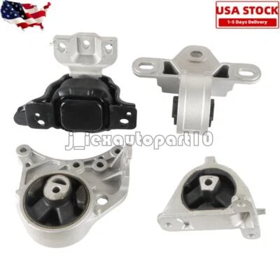 Soporte de motor y transmisión 4 piezas para Chrysler Town & Country Dodge Caravan Foto 1 de 4