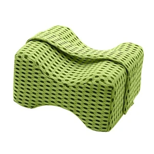Memory Foam Wedge Contour Leg Pillow Knee Pillow Cushion Support for Pain Relief - Picture 1 of 3