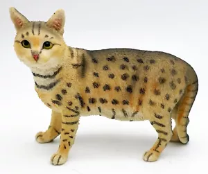 Figura de colección Veronese Designs 2005 gato bengalí salvaje resina gato gatito 3" - Imagen 1 de 8