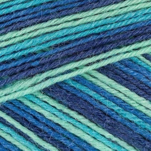 West Yorkshire Spinners ::Signature 4-fädig #831:: Sockenwolle Blue Lagoon - Bild 1 von 1