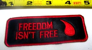 TOPPA GIACCA GILET MAIALE HARLEY RIDER FREEDOM IS NOT FREE - Foto 1 di 2