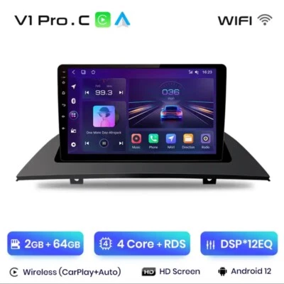 Autoradio Para BMW X3 E83 2003-2011 2G+64GB CarPlay-ANDROIDAUTO Wireless Wifi BT - Imagen 1 de 4