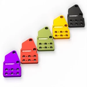 E-HORNET Talaria Sting MX3 MX4 MX5 Reinforced Extended Foot Peg Brackets V2 - Picture 1 of 27