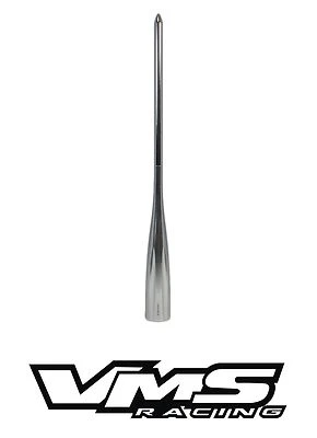 VMS RACING PRATA 9" ANTENA CRAVADA 14-16 HARLEY DAVIDSON ROAD KING COM TOUR-PAK - Imagem 1 de 4