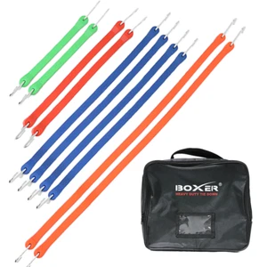 Boxer Assorted EPDM Tarp Strap  Color - 10 Pack - 10" 15" 21" 31" - Picture 1 of 7