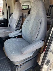 To fit Fiat Ducato Motorhome seat covers 2 fronts- Serenity1 MOS: 004 - Picture 1 of 8