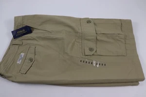 RALPH LAUREN Size 20 Boy's Shorts Cargo Flat Front Khaki Long Length NEW $55 - Picture 1 of 5