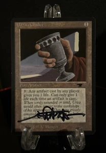 Urza's Chalice Artist Proof Signed Jeff A. Menges MTG Antiquities Magic AP - Picture 1 of 2