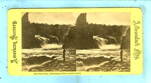 Paesaggio americano, Stato di New York - Cascate di Birmingham, voragine ausabile... - Foto 1 di 3