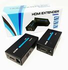 HDMI EXTENDER ETHERNET CAVO DI RETE LAN OVER CAT5E CAT6 60 METRI HDMI 3D 1080P