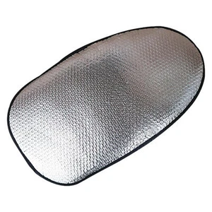 Motorcycle Heat Insulation Seat Double-Sided Aluminum Film Cover Pad Waterproof - Picture 1 of 9