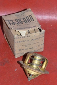 NOS Opel Kadett 1.6L Engine Coolant Thermostat Brass Orig OEM 13 38 009 Water - Picture 1 of 6