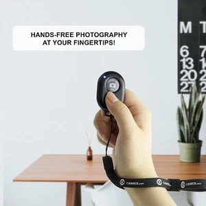 CamKix Wireless Bluetooth Camera Shutter Remote Control for Smartphones - Create - Picture 1 of 12