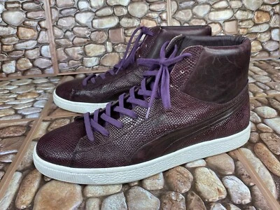 ZAPATILLAS PUMA (States Mid MII) Hombre Talla 11 Púrpura Blanco HECHAS EN ITALIA So FLY Foto 1 de 4