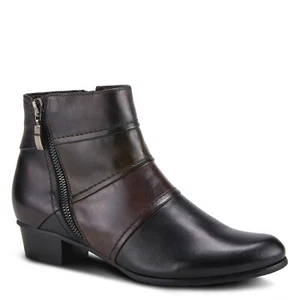 SPRING STEP OPHELLA Boots Black Multi New - Picture 1 of 7