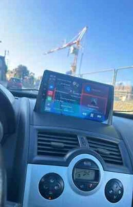 Stereo Touch 9" Android Renault Megane Bluetooth Navigatore Carplay 4G USB Wifi - Foto 1 di 5
