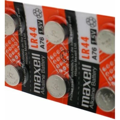 Pack de 10 piles maxell pour DIVERS SR44W