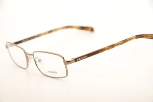 Auténticas gafas Prada VPR 50N 1BI-1O1 52 mm marcos tortuga cobre Italia - Imagen 1 de 7
