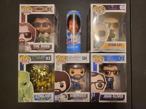 Funko Pop! - Stan Lee, Cthulhu, The Dude, John Oliver, Bob Ross! - Picture 1 of 6
