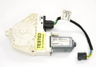 LH Front Window Motor 06-09 Audi A6 S6 C6 A5 S5 - Genuine - 4F0 959 801 D - Image 1 of 4
