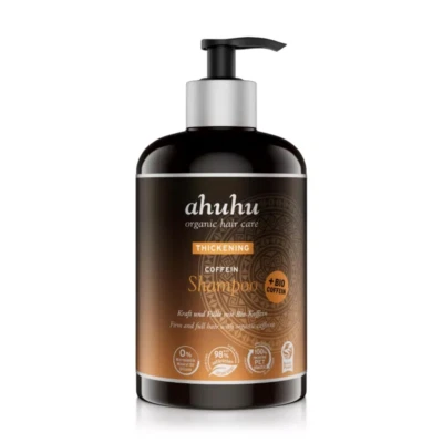 Ahuhu THICKENING Coffein Shampoo XXL (500Ml) - Bio-Koffein Shampoo Für Dickeres