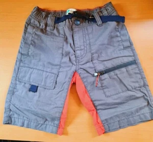 MINI BODEN JUNGEN Baumwolle SHORTS GRAU ALTER 6 JAHRE BRANDNEU  - Bild 1 von 4