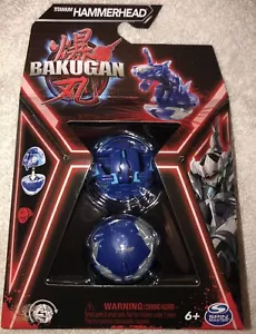 HAMMERHEAD Titanio Bakugan Spinmaster 2023 BLU & ARGENTO Nuovo SPEDIZIONE LO STESSO GIORNO - Foto 1 di 2