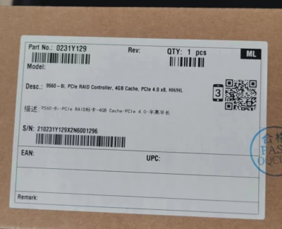 BROADCOM 05-50077-01 PCI-Express 4.0 x8 PCI-Express Mega 9560-8i RAID Control - Image 1 of 4