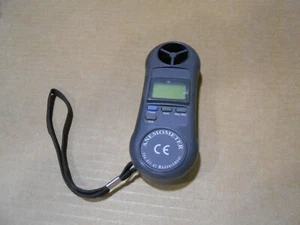 DIGITAL AIR WIND SPEED ANEMOMETER GAUGE - Picture 1 of 3