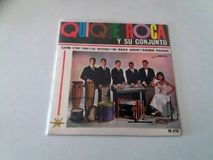 QUIQUE ROCA Y SU CONJUNTO "CAPRI C'EST FINI / LA ESCOB" 7" EP VINYL EX/EX MBE/VG - Foto 1 di 2