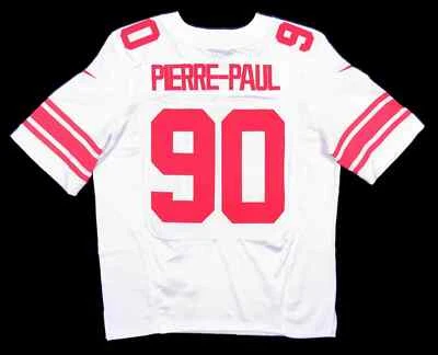 全新无标签 Jason Pierre-Paul 纽约巨人队球场耐克足球 NFL #90 球衣 40 — 第 1/4 张图片