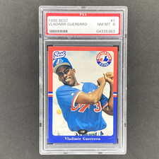 1996 Best #31 Vladimir Guerrero West Palm Beach Expos Rookie RC SP #/2000