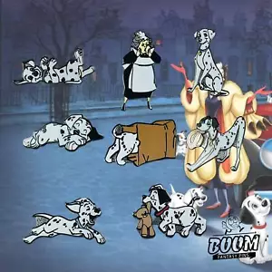 Alfiler dálmata, lote de 101 alfileres dálmatas, deliciosos alfileres de fantasía de Disney, Elev - Imagen 1 de 10