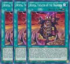 Yugioh Despia Theater Of The Branded X 3 1St Edition Nm - Free Holographic Card