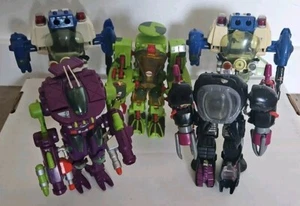 EXO SQUAD ROBOTECH 1993 PHAETON TYPHONUS FIELD COMM POLICE E-FRAME FIGURES! E50 - Picture 1 of 4