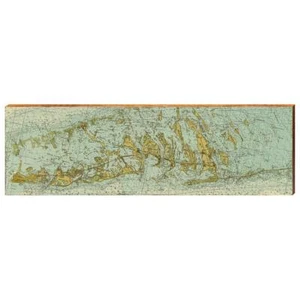 Carta de navegación de Key West a Big Pine Key, Florida - arte de pared sin texto - Imagen 1 de 6